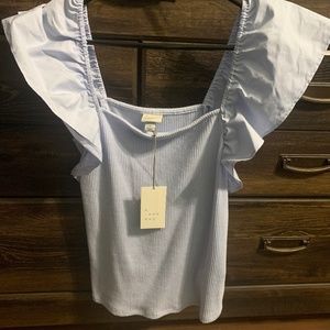 Flutter sleeve tank